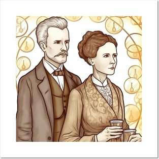 Pierre and Marie Curie Posters and Art